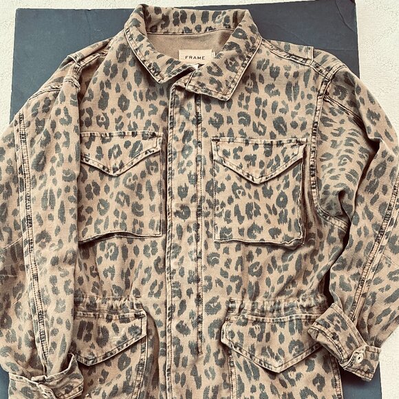 Women's FRAME Camo Jacket Size XS - Picture 1 of 4